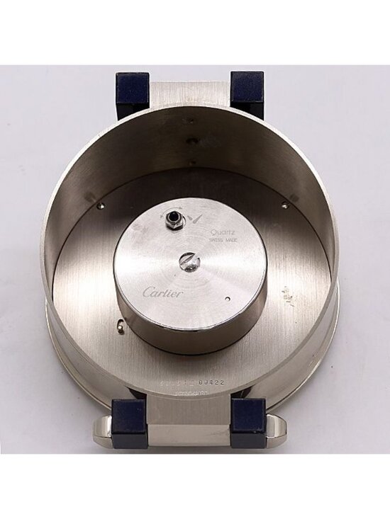 Cartier Pasha Beige Dial Date Quartz Table Clock